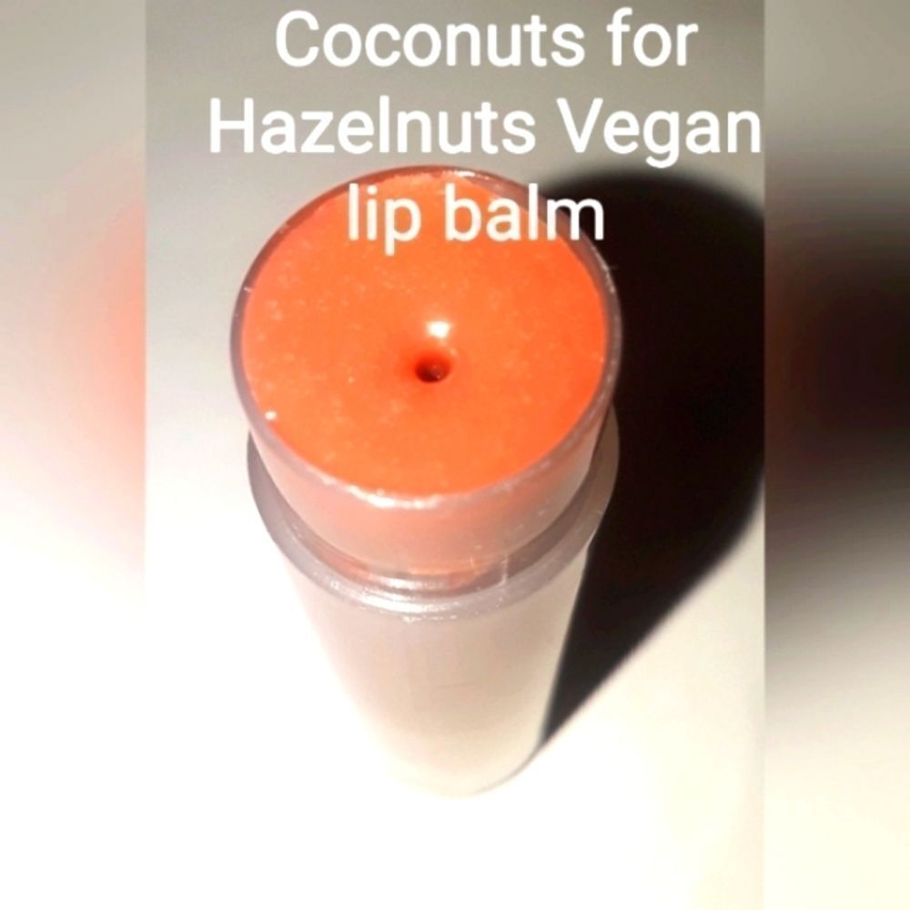 HAND CRAFT𝅺ED 3for13 Coconuts for Hazelnuts Super Healing Vegan lip balm